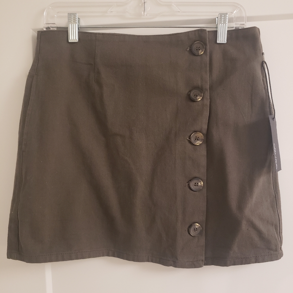 Button Up Skirt